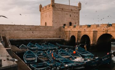 a bunch of boats that are sitting in the water