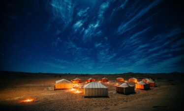 Morocco desert camp