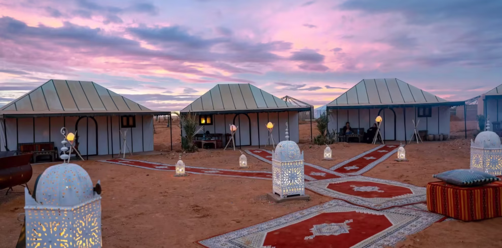 Morocco desert camp